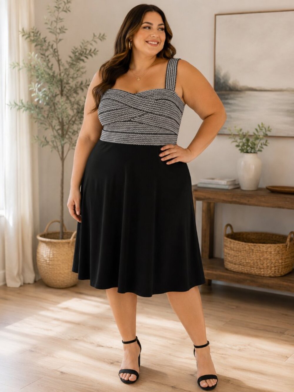 Black & White Dress